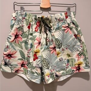 Floral Print Women's Shorts